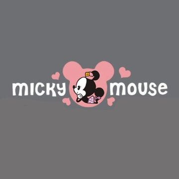 Micky Mouse 'Minnie | Resting Chin On Hands | 1.0' Vinyl Car Sticker