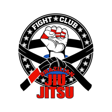 Brazilian Jiu Jitsu 'Raised Fist | Belt Knot' Vinyl Car Sticker