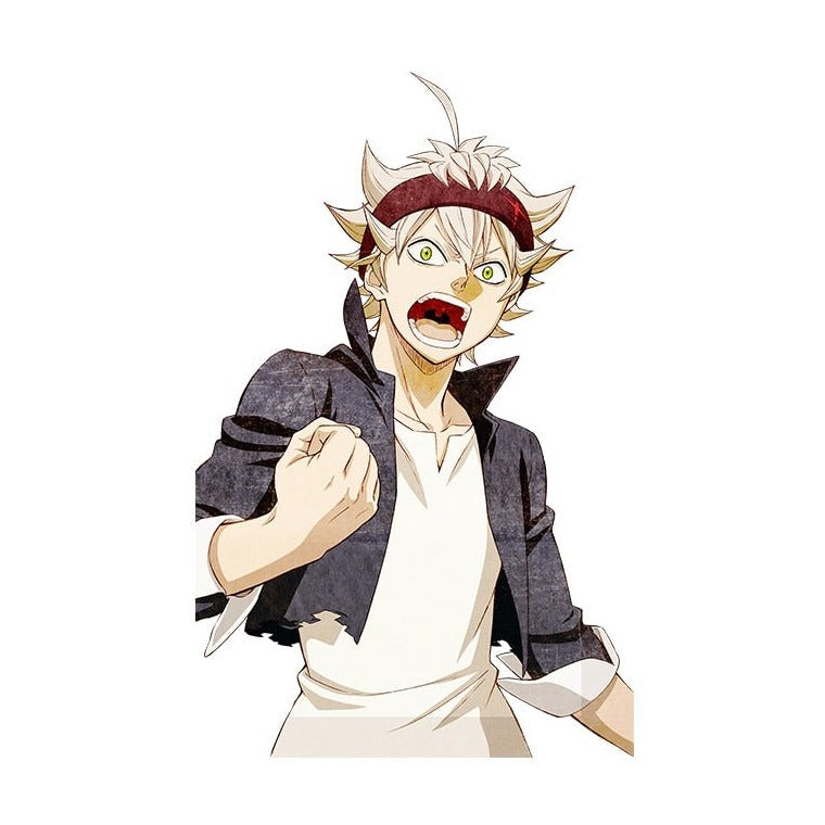 Black Clover 'Asta | Yelling' Vinyl Car Sticker