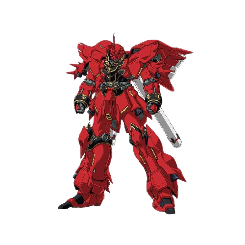 Mobile Suit 'MSN-06S Sinanju Gundam' Vinyl Car Sticker