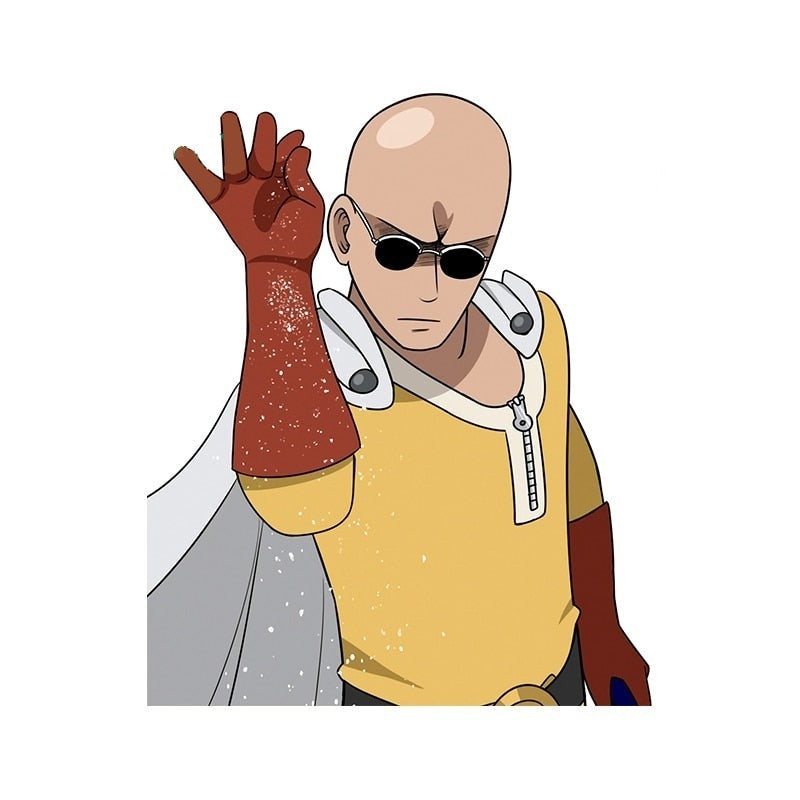 One Punch Man 'Saitama | Sprinkling' Vinyl Car Sticker