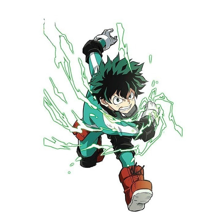 My Hero Academia 'Deku | Glowing Cowl' Vinyl Car Sticker