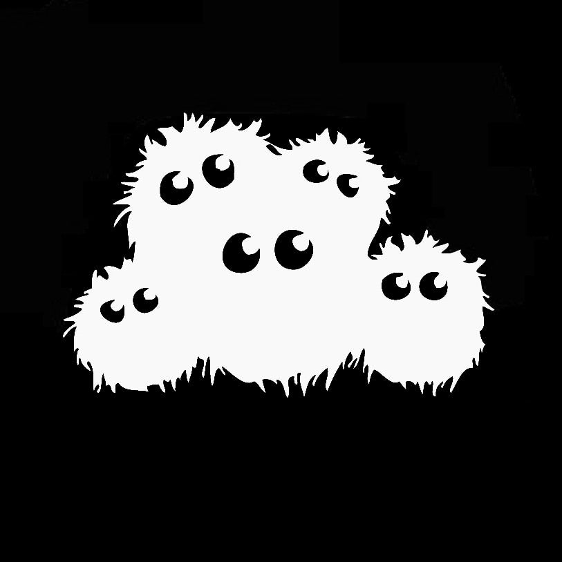 Spirited Away 'Soot Sprites | Little Spirits' Vinyl Car Sticker