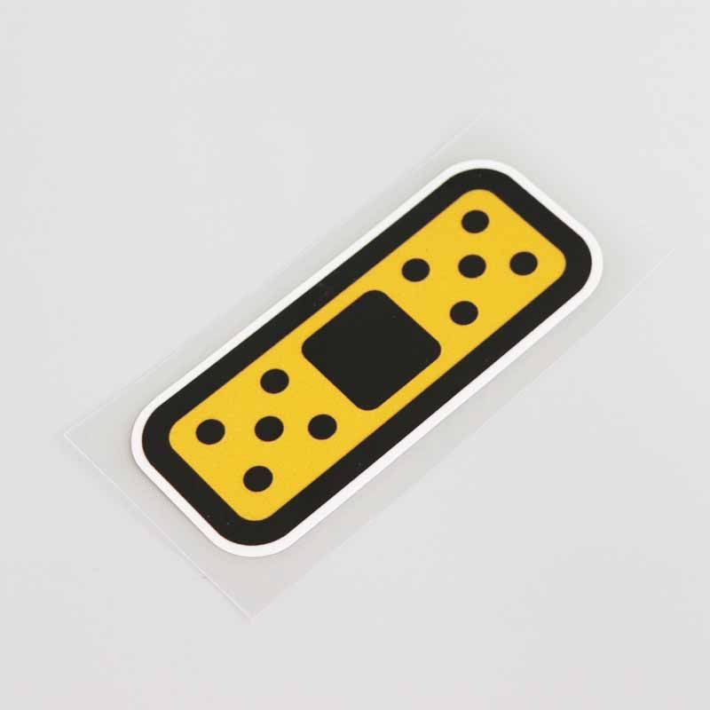Cute 'Yellow Bandage' Vinyl Car Sticker