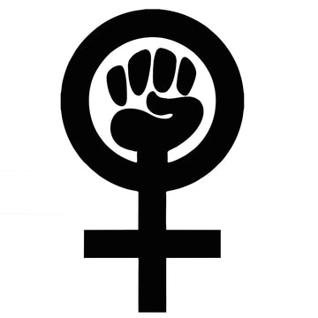 Feminist Fist Vinyl Car Sticker