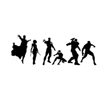 The Avengers 'Superheroes Portrait | 2.0' Vinyl Car Sticker