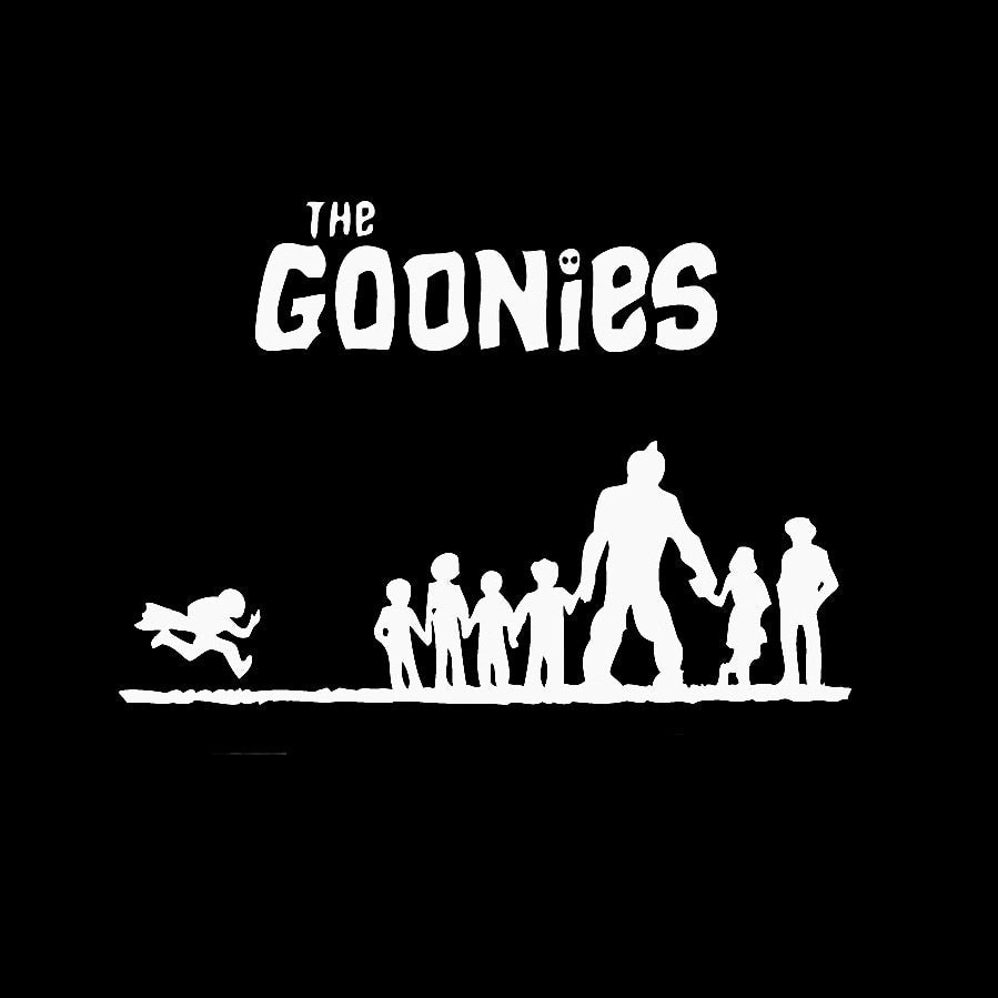 The Goonies 'Logo | Group' Vinyl Car Sticker