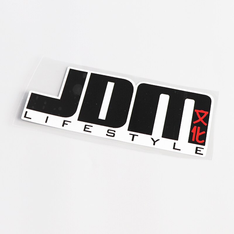 Cool 'Jdm Lifestyle | Logo' Vinyl Car Sticker