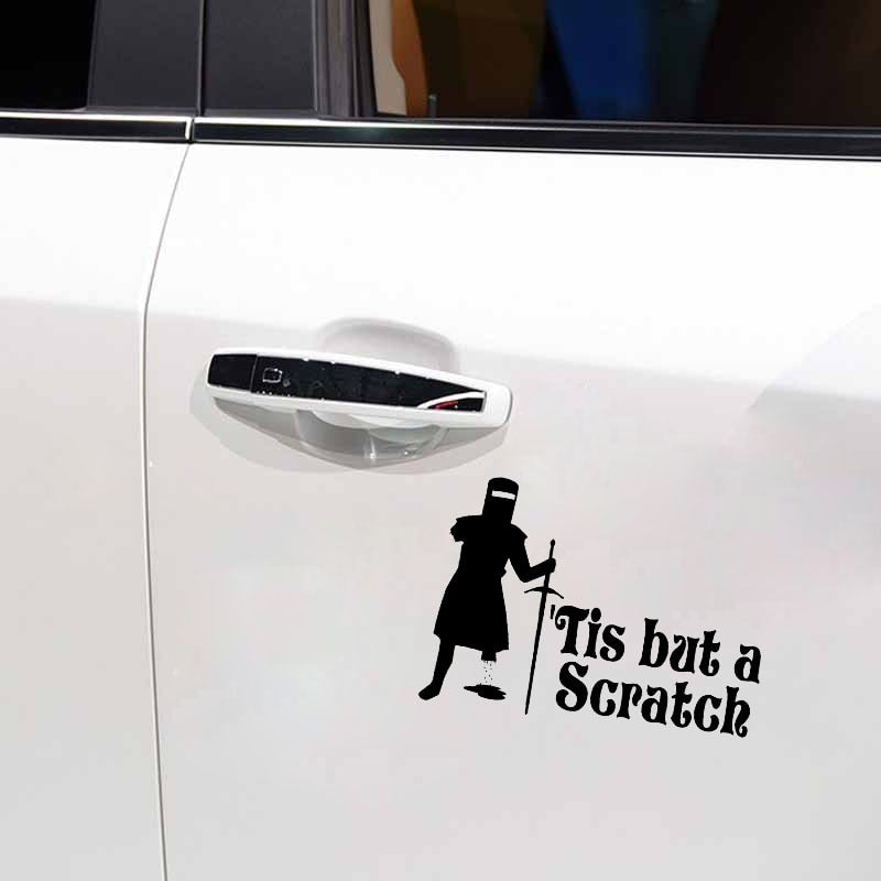 Monty Python and the Holy Grail 'Black Knight | Tis But A Scratch' Vinyl Car Sticker