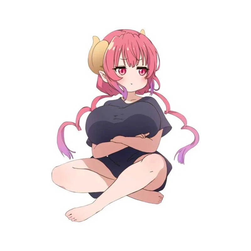 Miss Kobayashi's Dragon Maid 'Ilulu' Vinyl Car Sticker