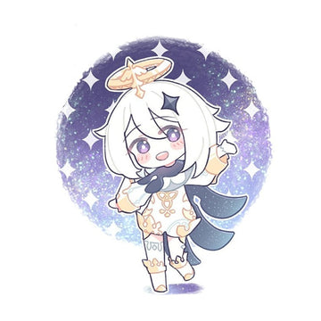 Genshin Impact 'Paimon | Adorable Small Fairy' Vinyl Car Sticker