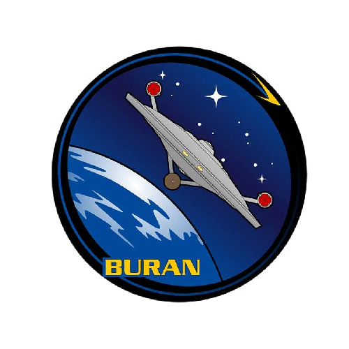 Star Trek 'Buran' Vinyl Car Sticker
