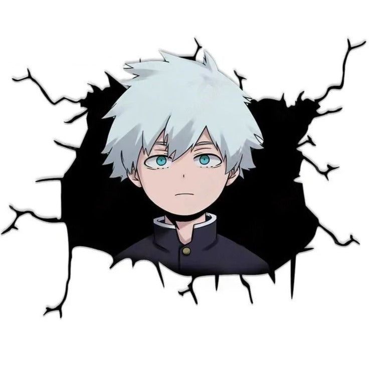 Jujutsu Kaisen 'Young Satoru Gojo' Car Window Vinyl Sticker