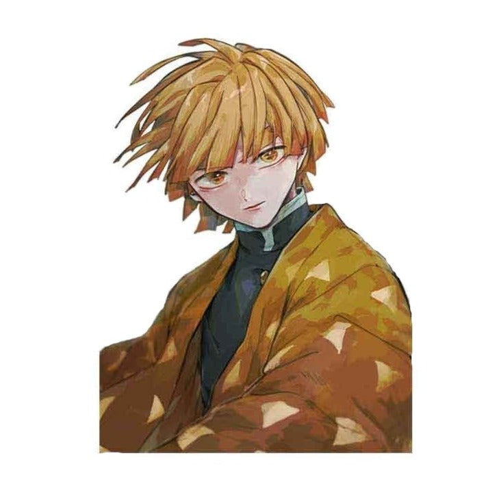 Demon Slayer 'Zenitsu Agatsuma | Portrait' Vinyl Car Sticker