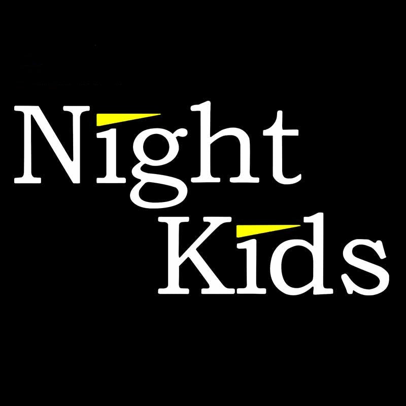 Initial D 'Night Kids | Logo' Vinyl Car Sticker