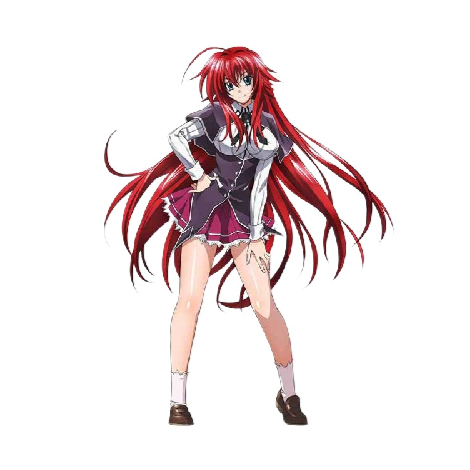 High School DxD 'Rias Gremory | Posing' Vinyl Car Sticker