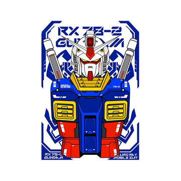 Mobile Suit 'RX-78-2 Gundam | Amuro Ray' Vinyl Car Sticker