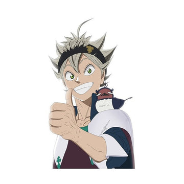 Black Clover 'Asta | Thumbs Up' Vinyl Car Sticker