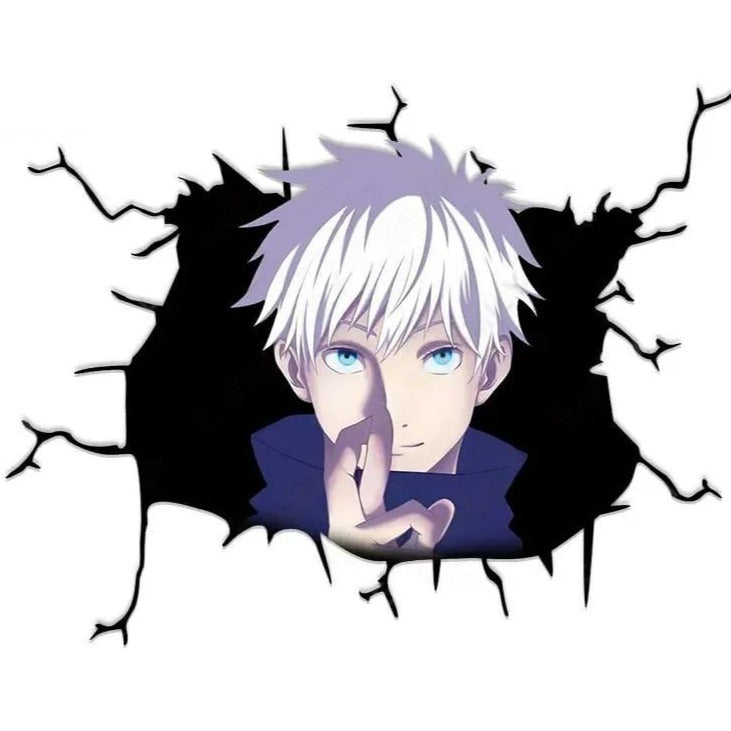 Jujutsu Kaisen 'Toge Inumaki | Focused' Car Window Vinyl Sticker