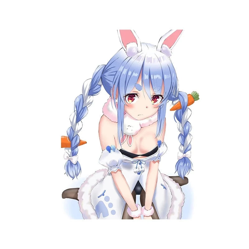 Virtual YouTuber 'Usada Pekora | Lonely' Vinyl Car Sticker