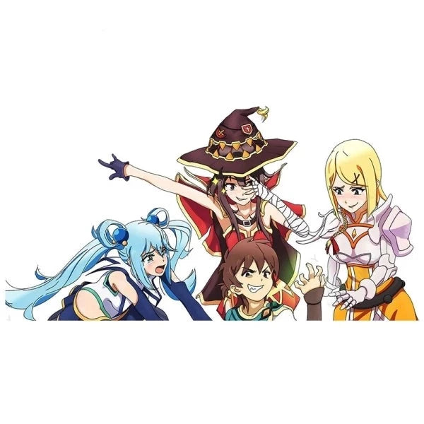 KonoSuba 'Kazuma Satou and Friends' Vinyl Car Sticker