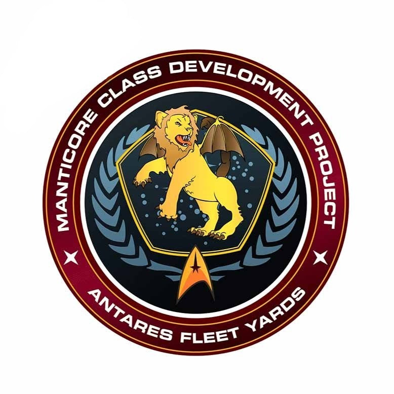 Star Trek 'Manticore Class Development Project' Vinyl Car Sticker