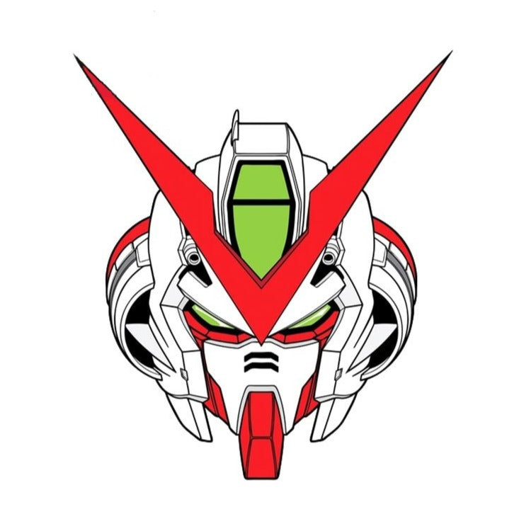 Mobile Suit 'Gundam Astray Red Frame | Head' Vinyl Car Sticker