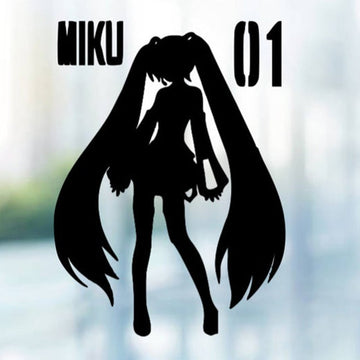 Music 'Hatsune Miku 01 | Shadow' Vinyl Car Sticker
