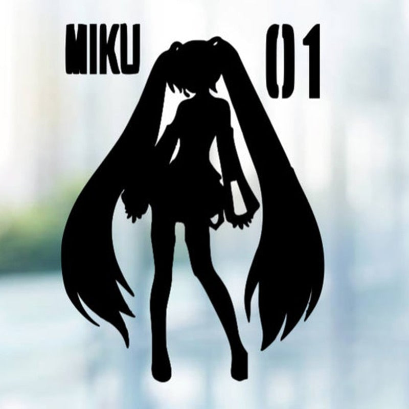 Music 'Hatsune Miku 01 | Shadow' Vinyl Car Sticker