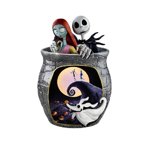 The Nightmare Before Christmas 'Jack And Sally | Vase' Vinyl Car Sticker