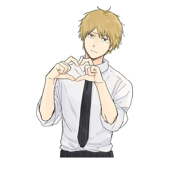 Chainsaw Man 'Denji | Heart Sign' Vinyl Car Sticker