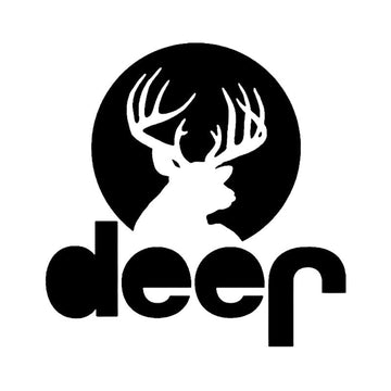 Deer x Jeep 'Silhouette' Vinyl Car Sticker