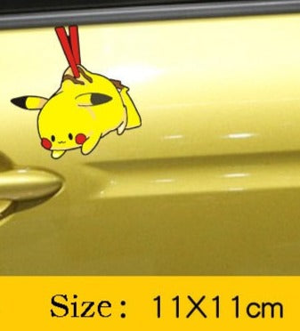 Pokemon 'Pikachu | Hanging' Vinyl Car Sticker