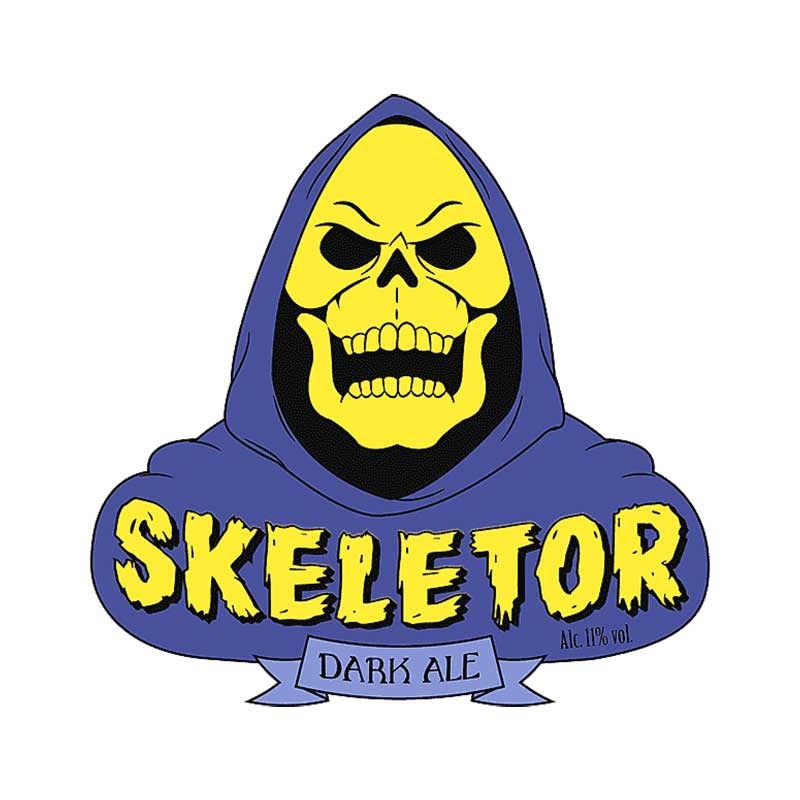 Masters of the Universe 'Skeletor | Dark Ale' Vinyl Car Sticker