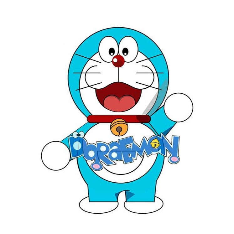 Doraemon 'Standing' Vinyl Car Sticker