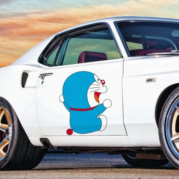 Doraemon 'Laughing | Right' Vinyl Car Sticker
