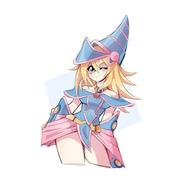 Yu-Gi-Oh! 'Black Magician Girl | Winking' Vinyl Car Sticker