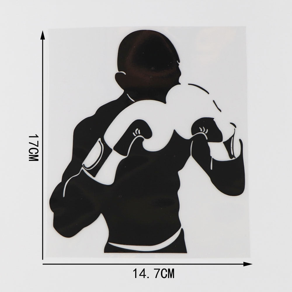 Boxing 'Boxer | Shadow' Vinyl Car Sticker