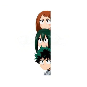 My Hero Academia 'Ochako x Tsuyu x Izuku | Heads' Vinyl Car Peeker Sticker