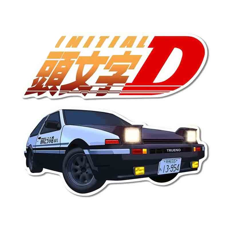 Initial D 'Takumi Fujiwara's Trueno' Vinyl Car Sticker