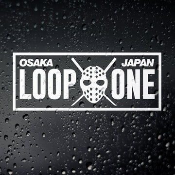 Cool 'Loop One Logo | Mask' Vinyl Car Sticker