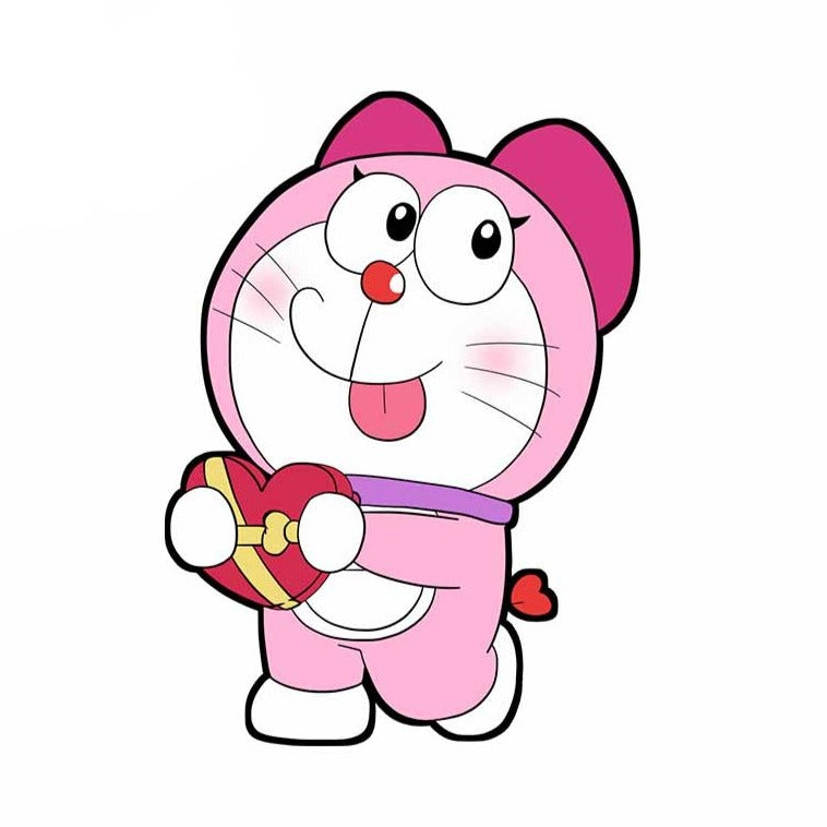 Doraemon 'Doraemix | Left' Vinyl Car Sticker
