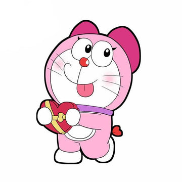 Doraemon 'Doraemix | Left' Vinyl Car Sticker