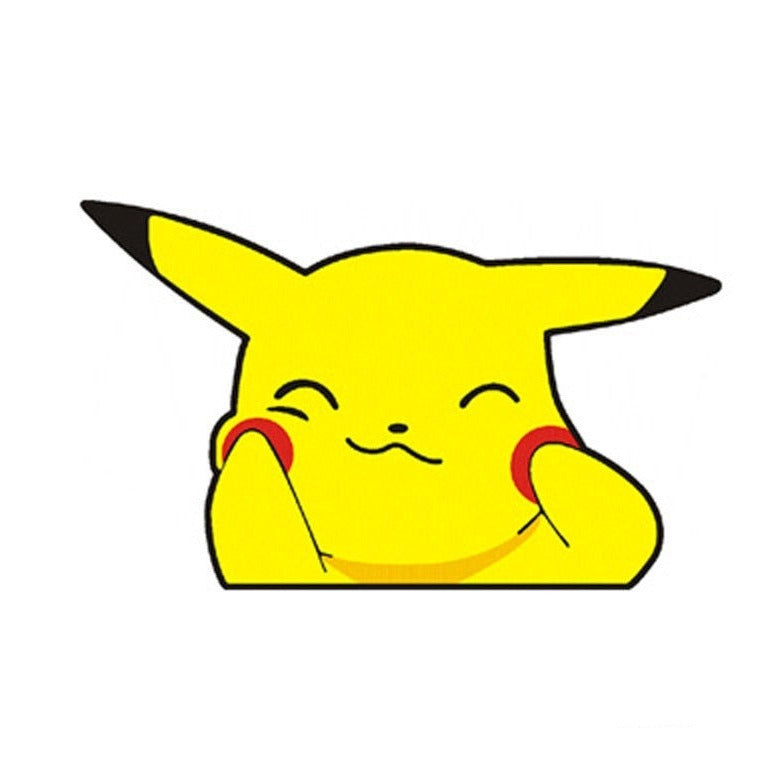 Pokemon 'Pikachu Cute Cheeks | Left | 1.0' Vinyl Car Sticker