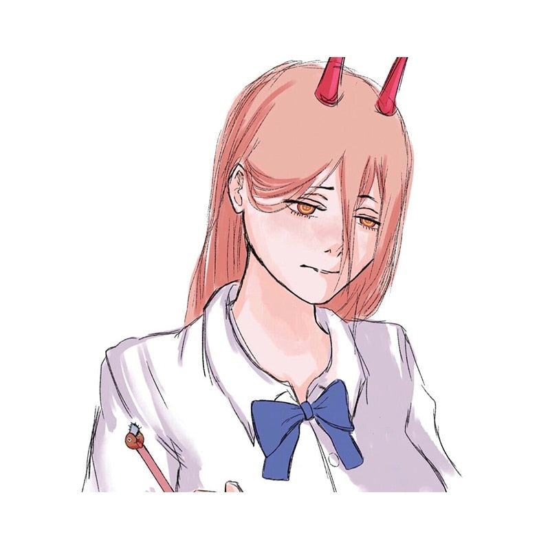 Chainsaw Man 'Power | Sad' Vinyl Car Sticker