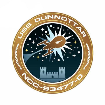 Star Trek 'USS Dunnottar | Pathfinder Class' Vinyl Car Sticker