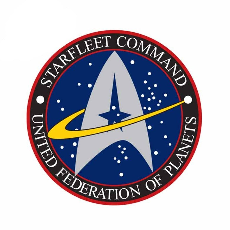 Star Trek 'Starfleet Command | United Federation of Planets | 2.0' Vinyl Car Sticker