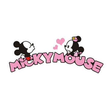 Micky Mouse 'Mickey And Minnie | In Love | 1.0' Vinyl Car Sticker