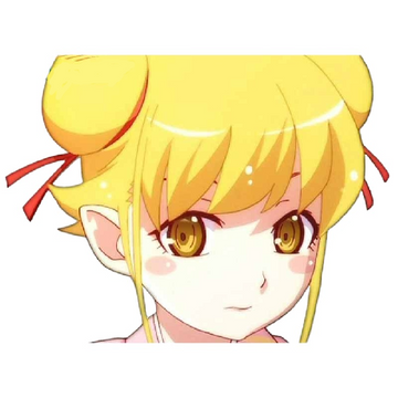 Monogatari Series 'Young Shinobu Oshino' Vinyl Car Peeker Sticker