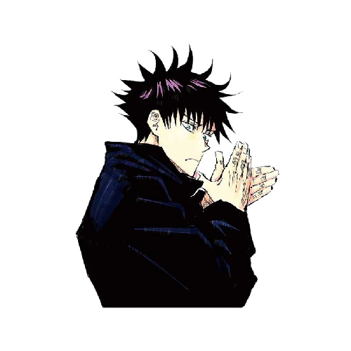 Jujutsu Kaisen 'Megumi Fushigoro' Vinyl Car Sticker
